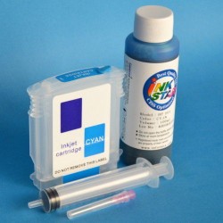 Hp Business InkJet 2300dtn Cartucho Recargable Cyan mas Tinta