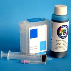 Hp DesignJet 10ps Cartucho Recargable Cyan Claro mas Tinta