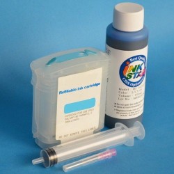 Hp DesignJet 800 Cartucho Recargable Cyan mas Tinta