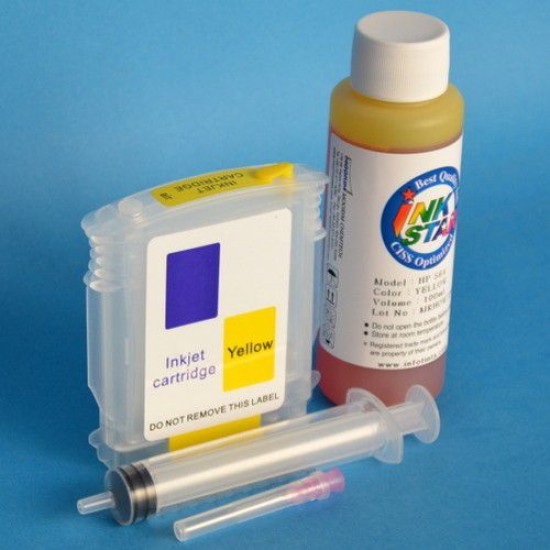 Hp DesignJet 815mfc Cartucho Recargable Amarillo mas Tinta