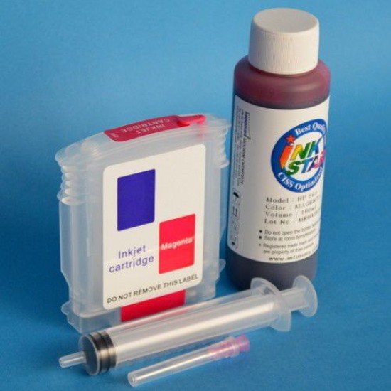 Hp DesignJet 820mfc Cartucho Recargable Magenta mas Tinta