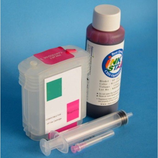 Hp DesignJet cc800ps Cartucho Recargable Magenta mas Tinta