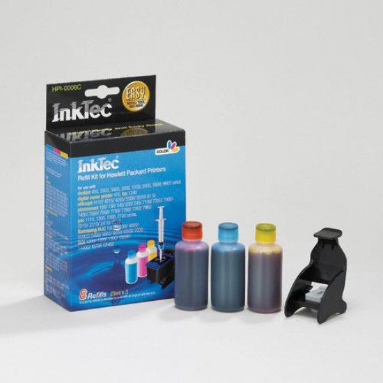 Kit Recarga Tinta para Hp Deskjet 3320 Color