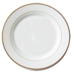 Plato Con Borde Dorado Sublimable